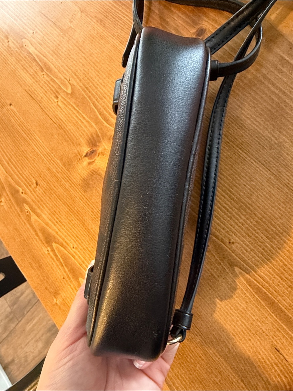 Coach Black Signature Small Crossbody Bag - Picture 5 of 8